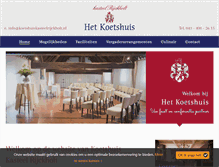 Tablet Screenshot of koetshuiskasteelrijckholt.nl